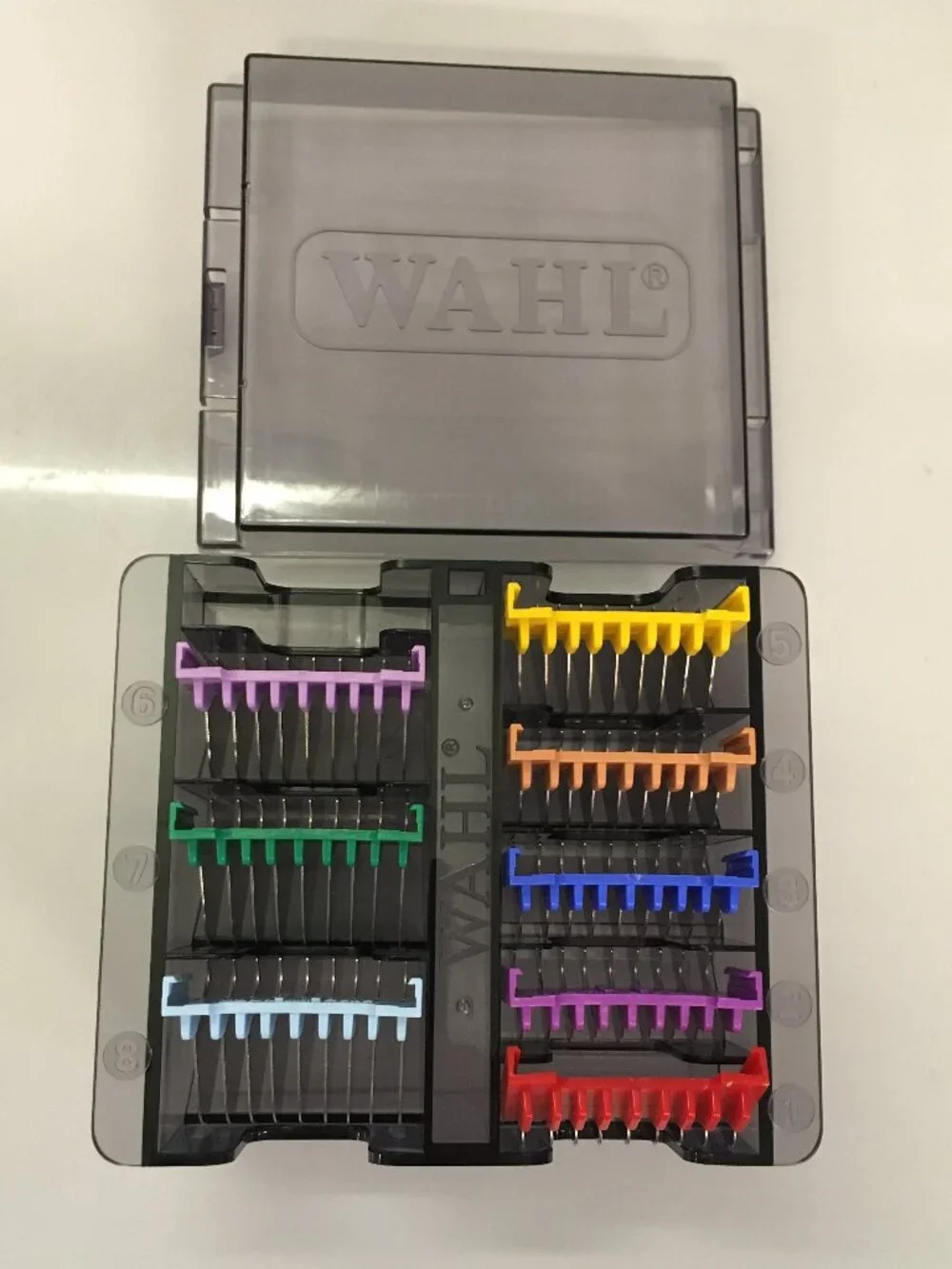 NEW Wahl Professional Animal 5-in-1 Stainless Steel Comb Set, Multicolor 8-Piece